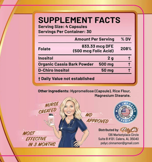 PolyC's Premium PCOS-8 Pack-HSA/FSA Eligible