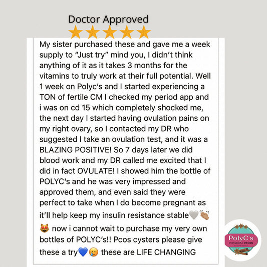 Ovulate-Naturally PolyC's Premium PCOS