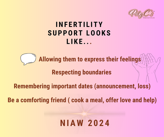 How-to-show-infertility-support PolyC's Premium PCOS