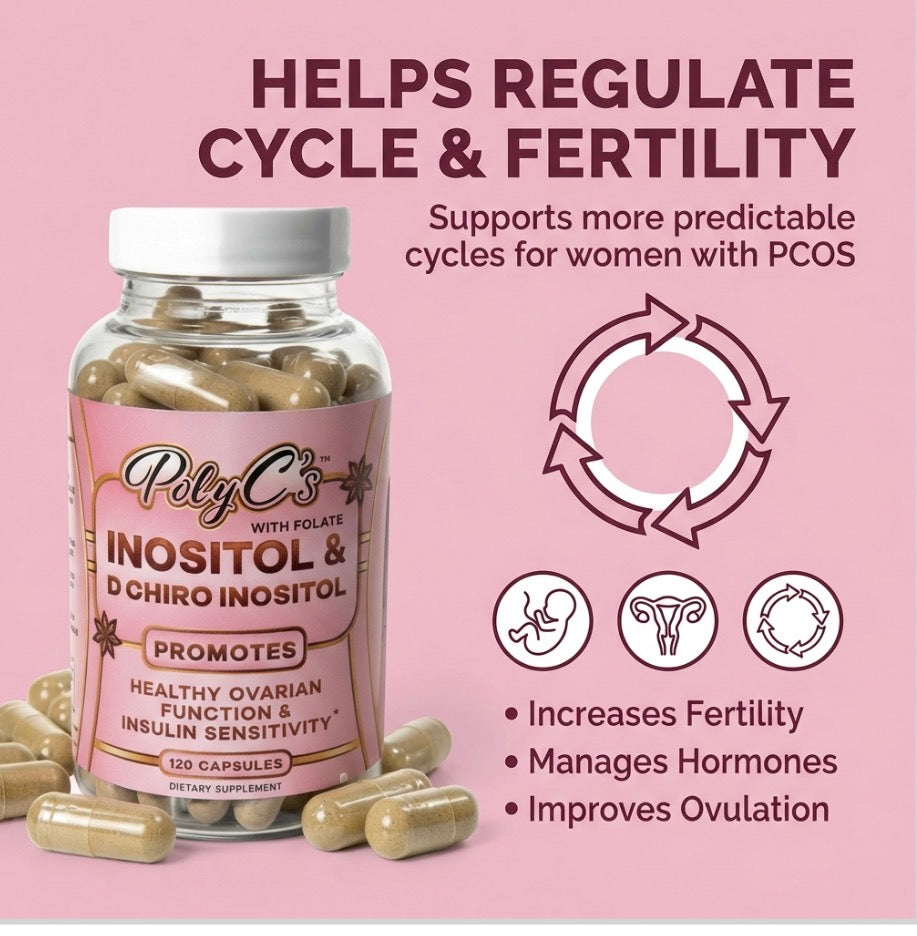 PolyC's Premium PCOS Supplements - 3 Month Supply