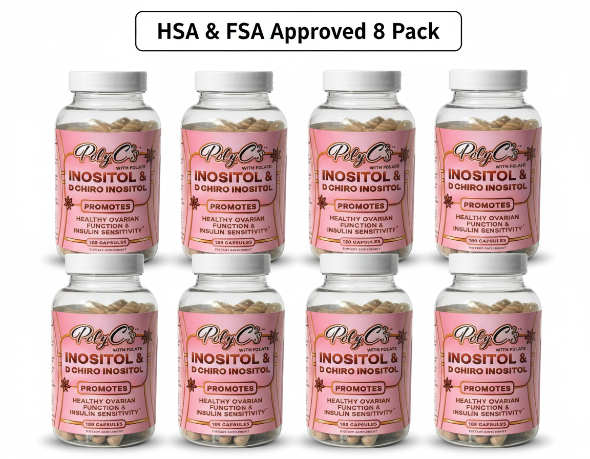 PolyC's Premium PCOS-8 Pack-HSA/FSA Eligible