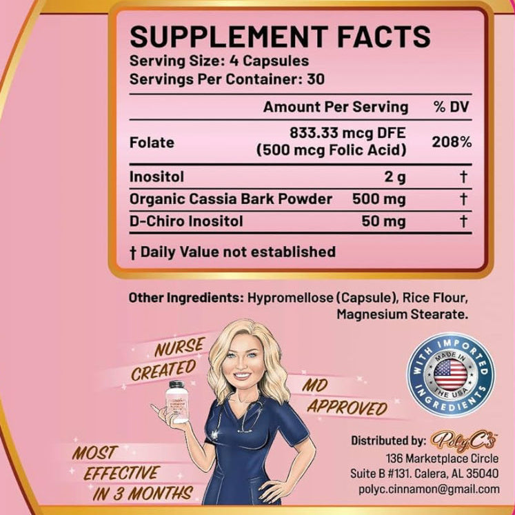 PolyC's Premium PCOS-8 Pack-HSA/FSA Eligible