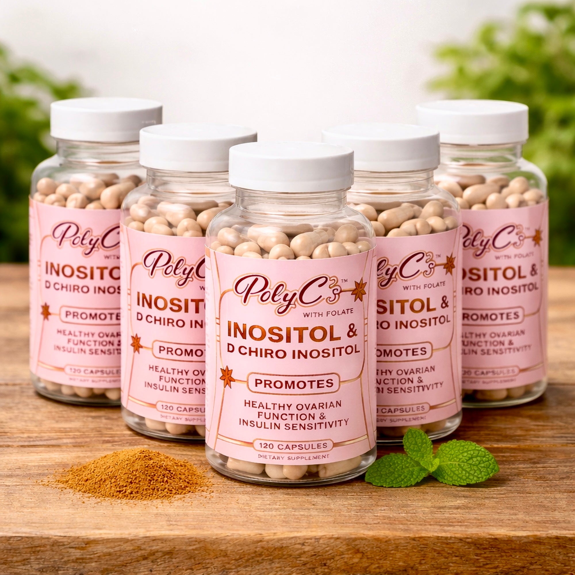PolyC's Premium PCOS Supplements - 5 Month Supply