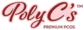 Logo of Poly C's Premium PCOS on a white background