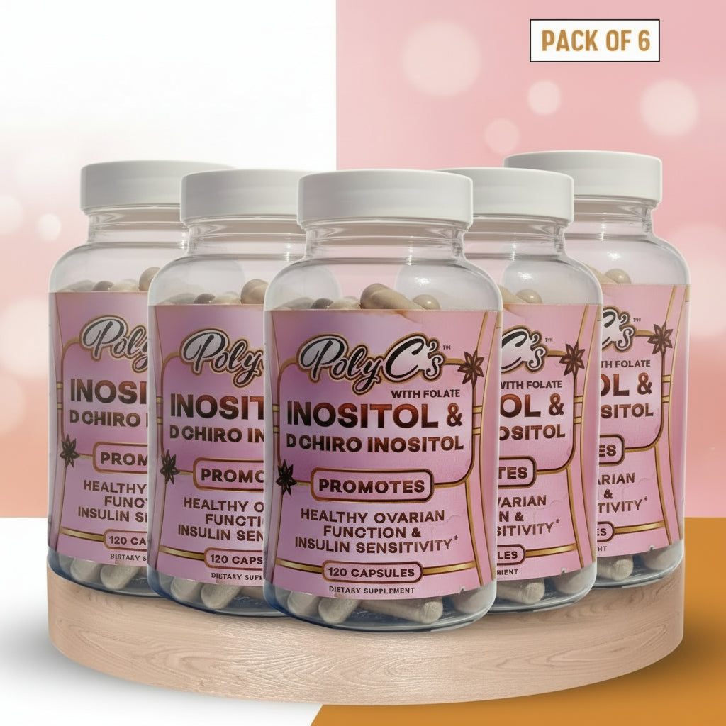 PolyC's Premium PCOS Supplements - Pack of 6 PolyC's Premium PCOS