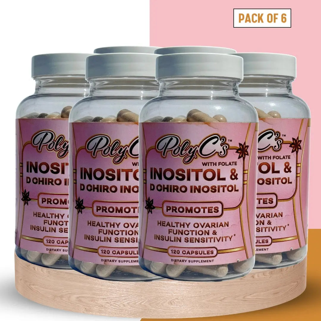 PolyC's Premium PCOS Supplements - Pack of 6 PolyC's Premium PCOS